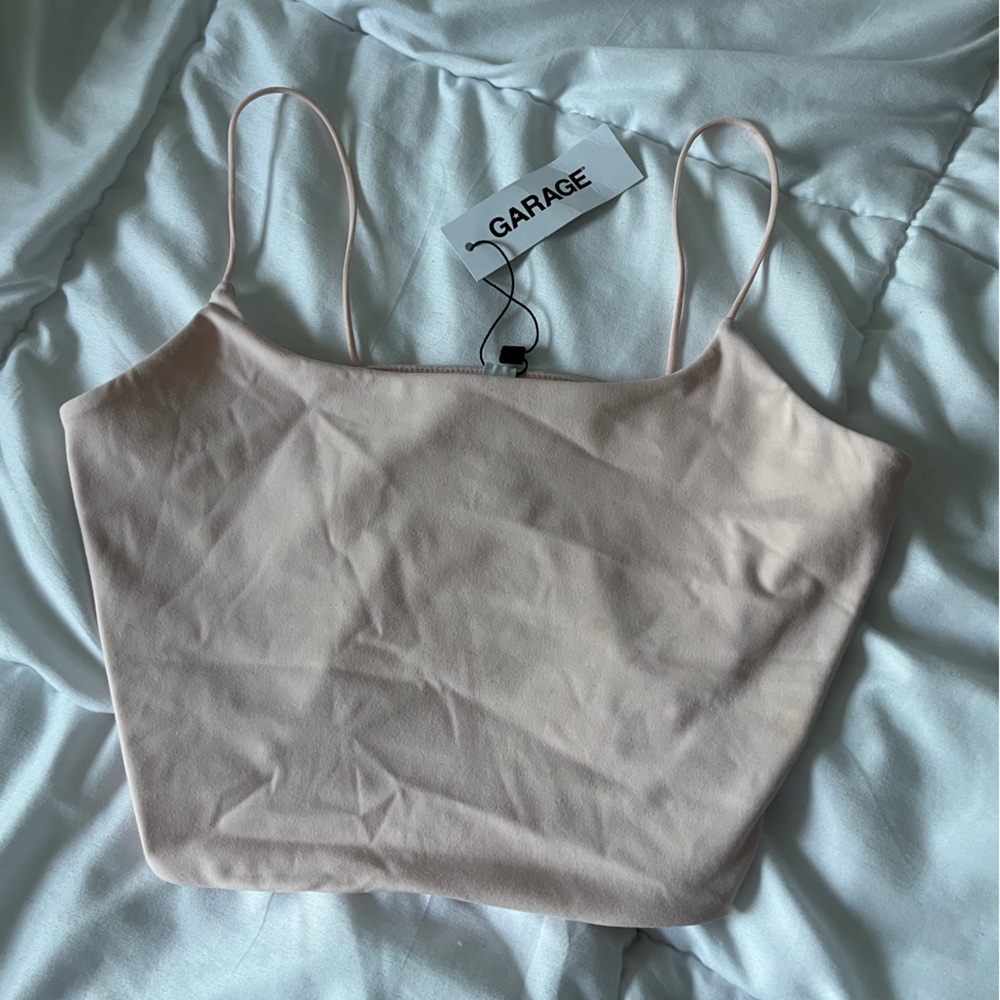 Garage light pink top